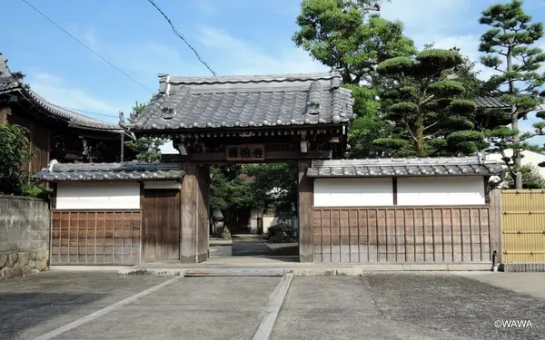 庄野宿の善照寺