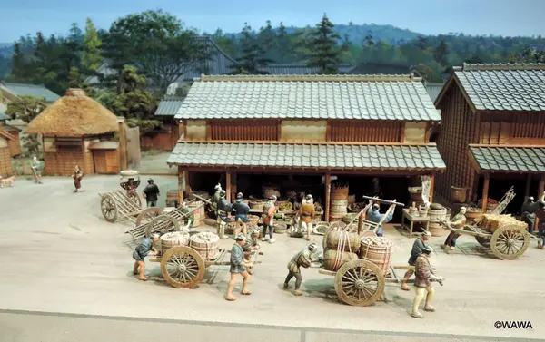 駒込の　やっちゃば　ジオラマ