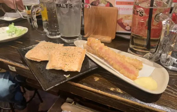 チーズせんべい100円魚肉ソーセージ200円