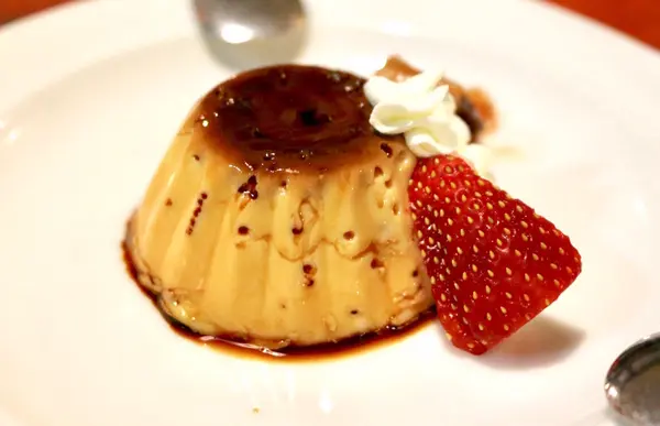 デザートにプリン