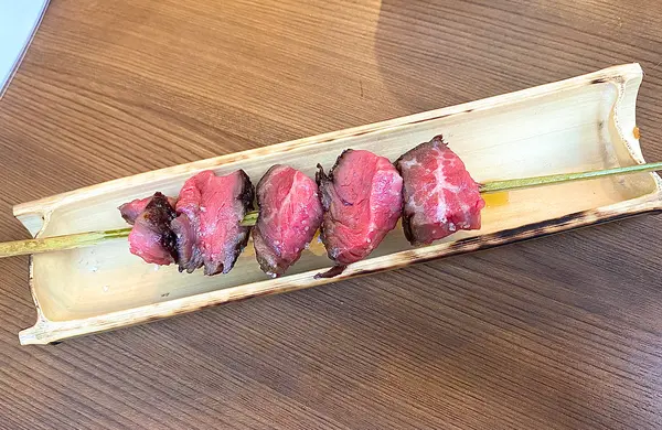 あか牛炉端串焼き　時価