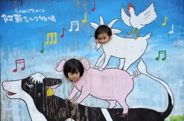 顔ハメパネルもたくさん♪