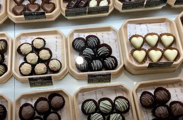 販売されているチョコレート