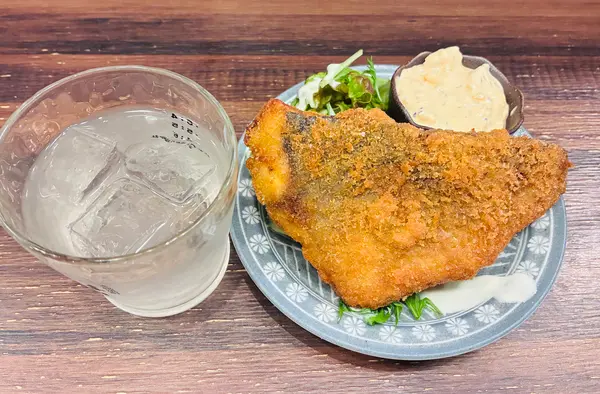 🐟アジフライ&焼酎×2 ¥1,130
