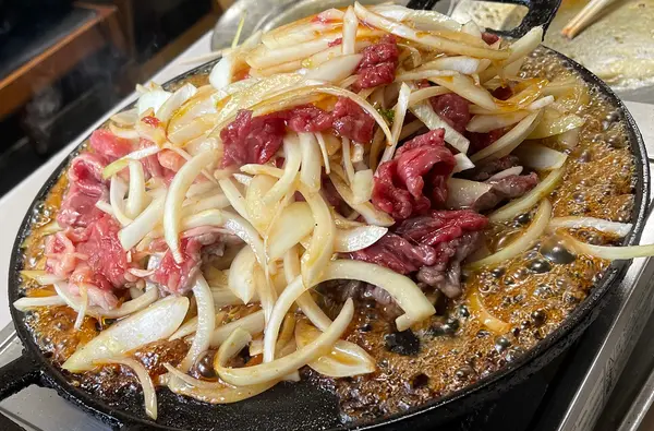 熱々のバラ焼き！