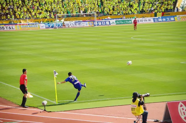 ホームゴール裏から