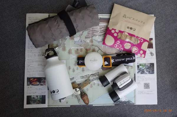選んだリュックの中身