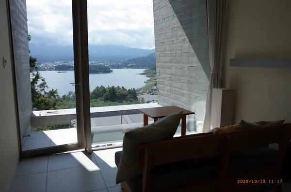 ベランダからはいつも富士山が見えます