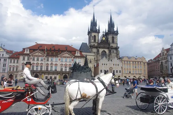 馬車も走ってます