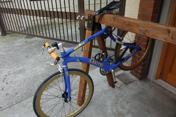 サイクルラック完備