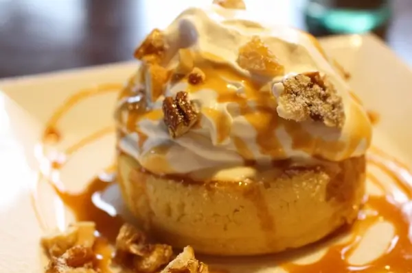 ミニパンケーキもボリュームあり