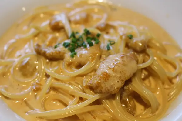 生ウニのクリームスパゲッティ