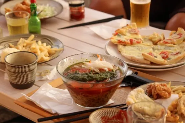 真玉海岸にあるSOBA CAFEゆうひ