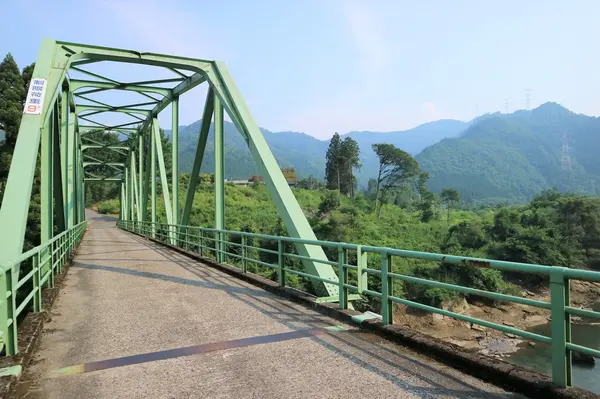 橋からの景色は絶景！