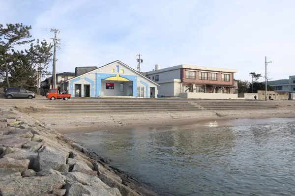 遠浅の海