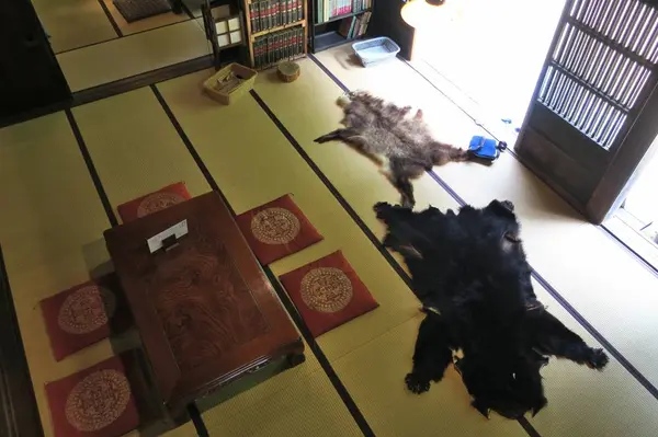 手前は熊ですが