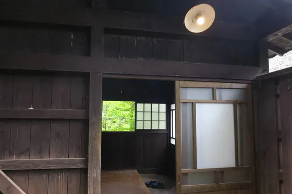 古民家風小屋の更衣室