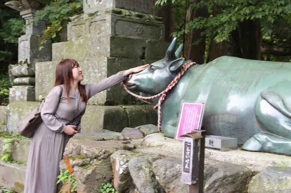 願いを叶えてくれる牛。