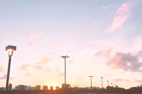 駐車場からの景色