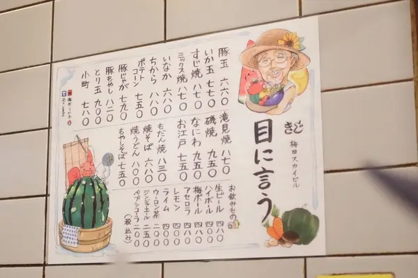 メニュー