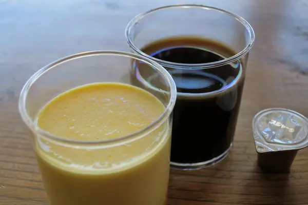 プリンが美味しい