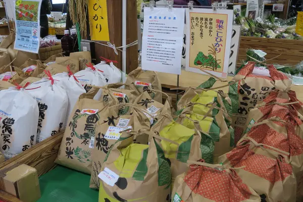 農産物がいっぱい