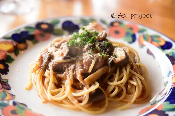 きのこのスパゲティ