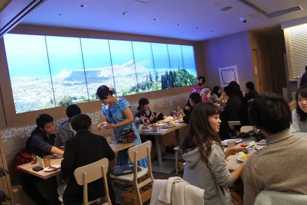 まるでハワイにいるような感覚に
