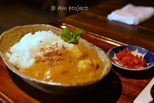 いつもの林檎カレー