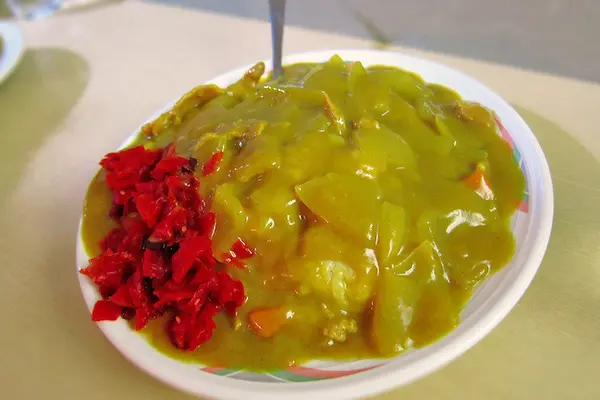 本当の名物は、カレーです。