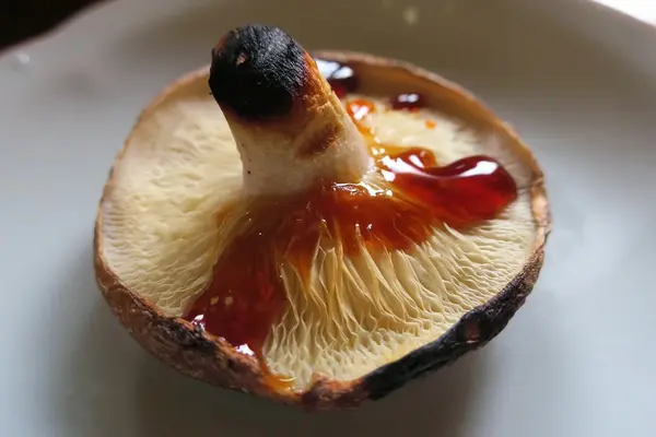 メインは焼き椎茸でしょ