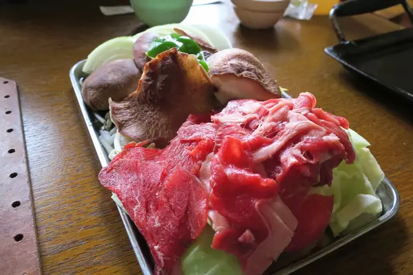 鉄板焼き定食も凄い