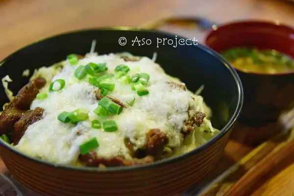 あか牛はとろろバージョン