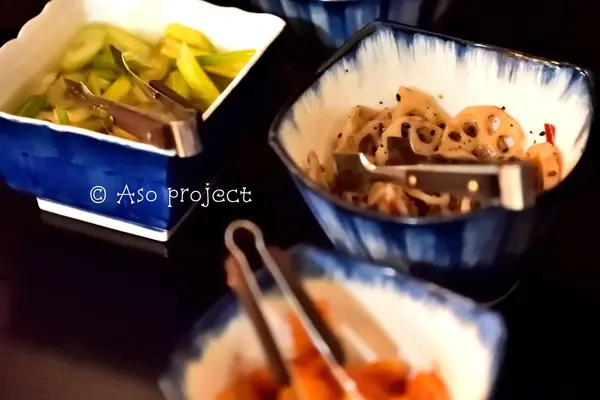 漬け物食べ放題！！