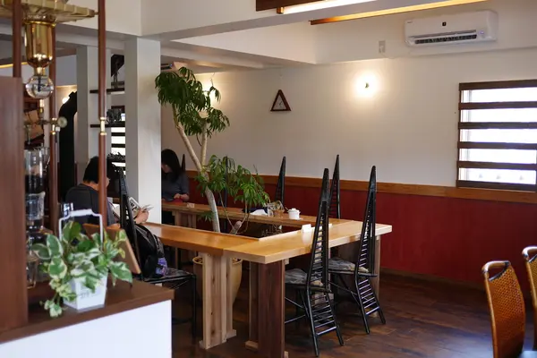 開放感のある店内