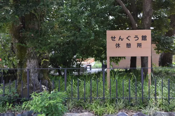 参詣後はちょこっと休憩