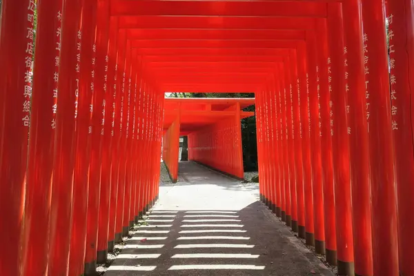 稲荷様でおなじみの赤い鳥居