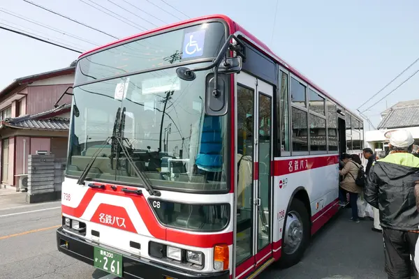 常滑駅からシャトルバス