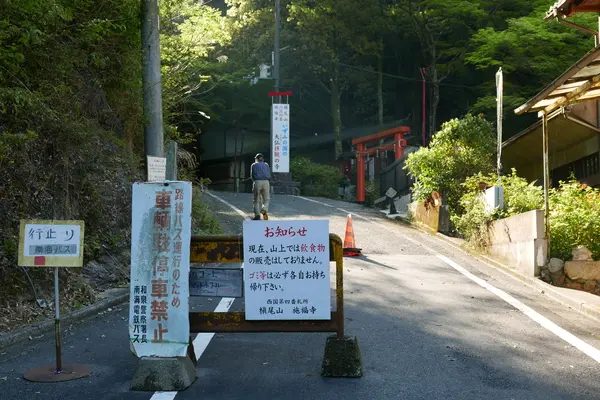 ここから登山スタート