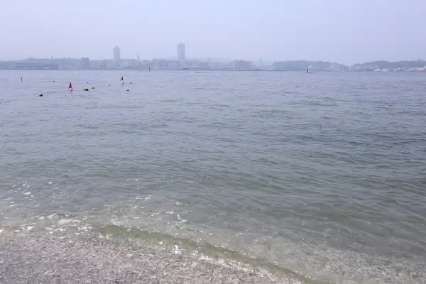 海を楽しむ