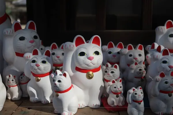 招き猫がたくさん