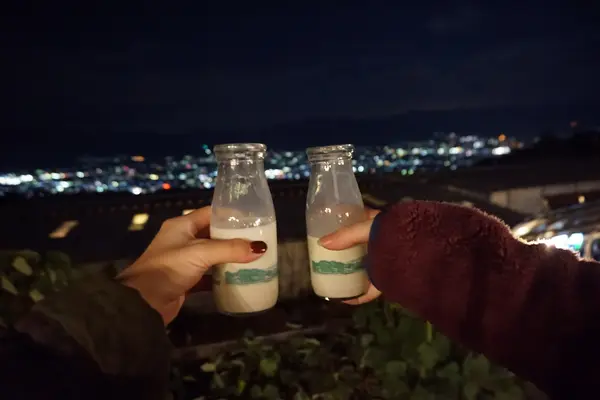 一汗かいた後に飲む牛乳は最高