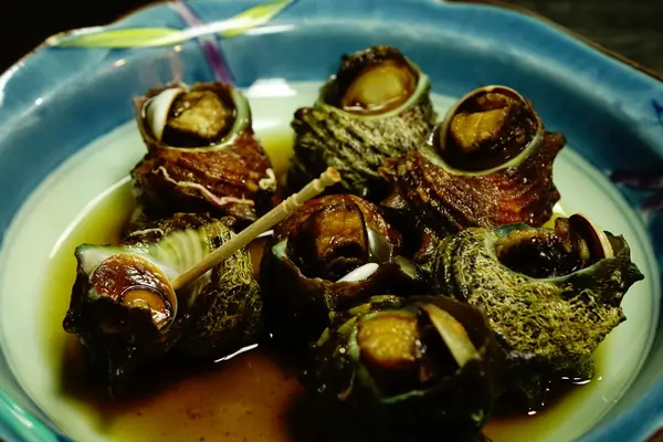 この姫サザエ、おいしいから食べてみて