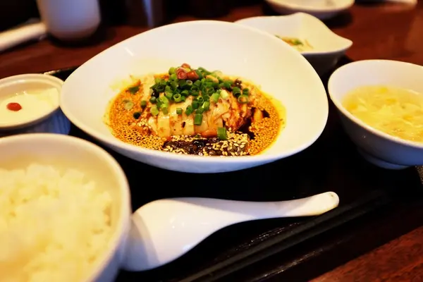 ランチよだれ鶏定食