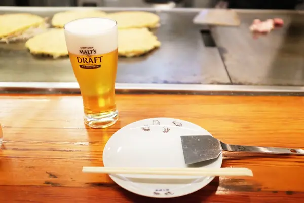 ビールと一緒に