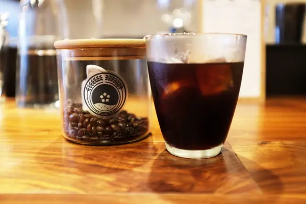 カレーと一緒にコーヒーも
