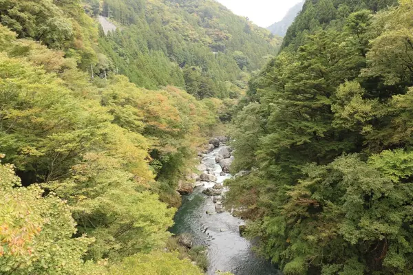しだくら吊橋からの景色✨