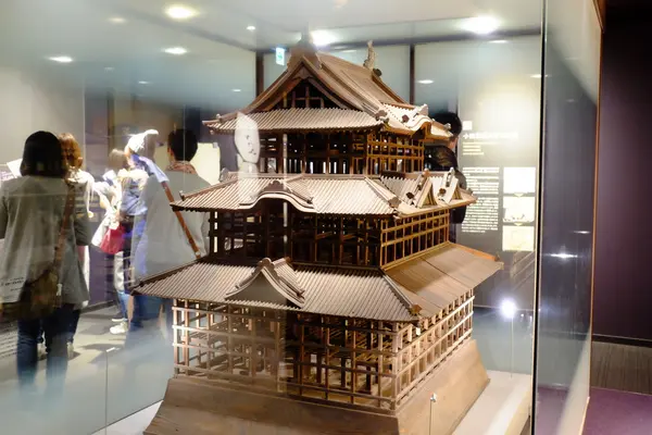 城内の展示物が充実しています