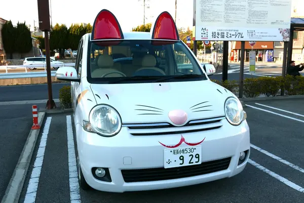 猫耳がカワイイ車