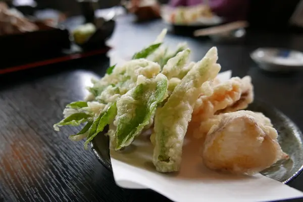 優しい味の野菜の天麩羅